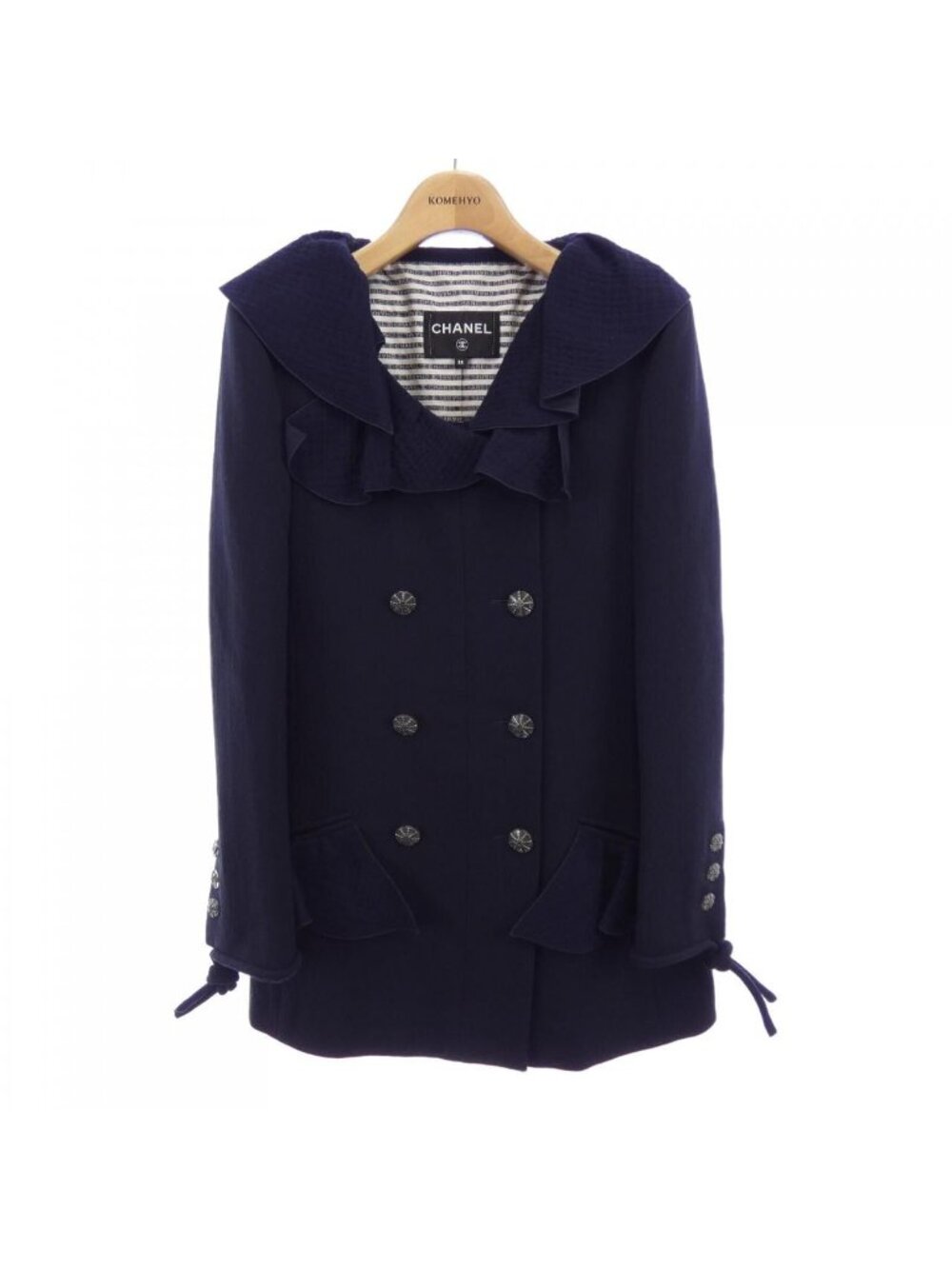 Chanel Coat Navy